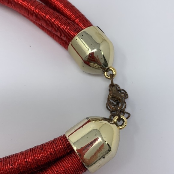 Sparkly Edgy Three-Strand Rolo Necklace - Picture 6 of 6